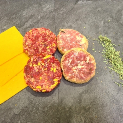 STEAK BURGER VOLAILLE ESTRAGON