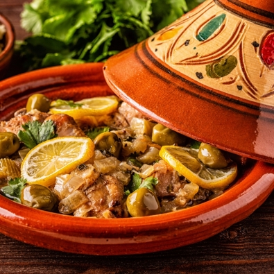 PAPILLOTE FACON TAJINE DE POULET