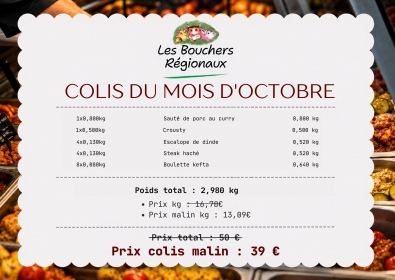 COLIS OCTOBRE